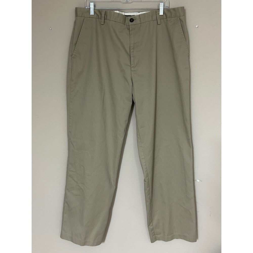 Dockers D3 Classic Fit Khaki Chino Pants Mens 38x32 Tan Cotton Blend Twill
